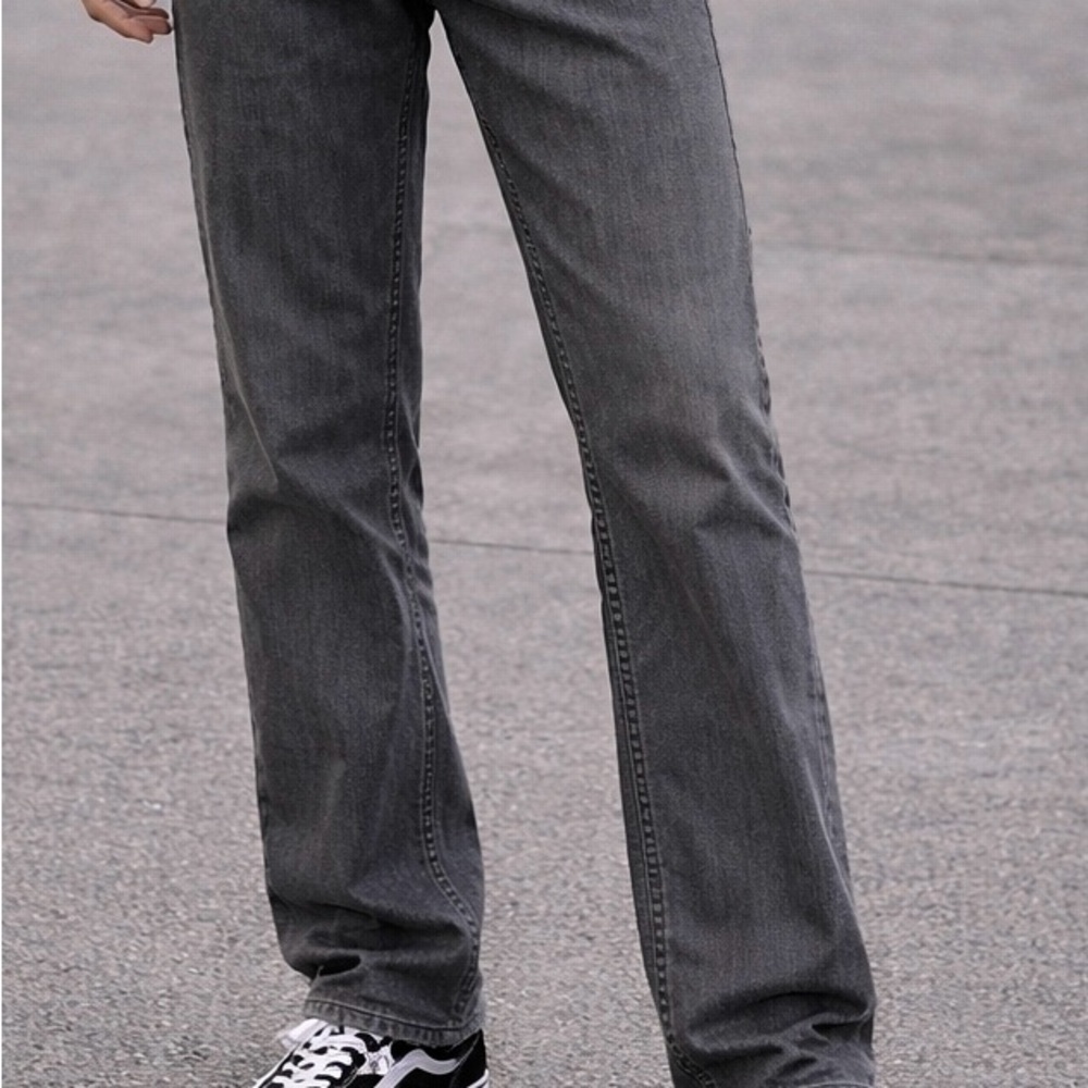 Vans Men’s Gray Straight Leg Jeans 30x30 Skate Streetwear